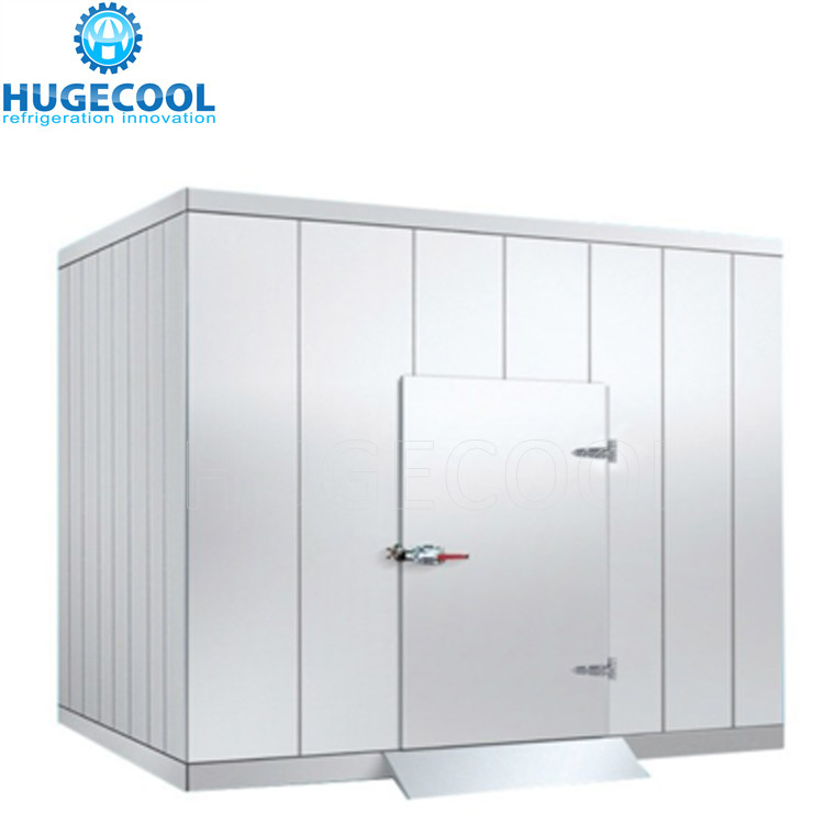 Gas station cold room refrigeration unit with PU panels